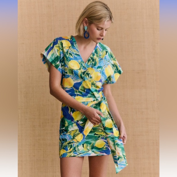 Sezane Samantha Dress - Sézane X Momonì Procida - Size S - Picture 1 of 4